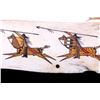 Image 11 : Native American Indian Bison Rib Painting