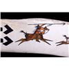 Image 9 : Native American Indian Bison Rib Painting