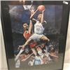 Image 1 : Large Framed Basketball Poster