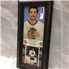 Image 1 : Hockey - Framed - Autographed "Coca Cola" Card Picture