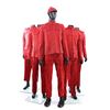 Image 1 : STAR TREK (2009) - Set of Five Men's Starfleet Cadet Uniforms
