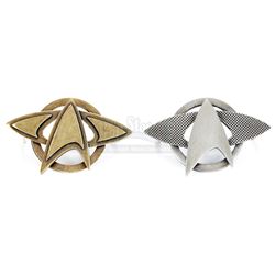 STAR TREK (2009) and STAR TREK INTO DARKNESS (2013) - Starfleet Pin Set