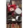 Image 1 : Box of Vintage Kitchen Items