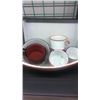 Image 3 : 8 Pieces of Enamel Ware
