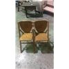 Image 1 : 2 fold child's chairs