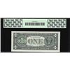 Image 2 : 2003A $1 Federal Reserve ERROR Note Misaligned Overprint PCGS About New 50PPQ