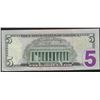 Image 2 : 2009 $5 Federal Reserve STAR Note