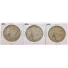 Image 1 : Lot of (3) Assorted Date $1 Morgan Silver Dollar Coins