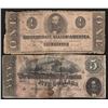 Image 1 : Lot of 1862 $1 & 1864 $5 Confederate States of America Notes