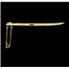Image 3 : 14KT Yellow Gold 0.70ct. Ruby and Diamond Bangle Bracelet