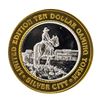 Image 1 : .999 Silver Silver City Las Vegas, Nevada $10 Limited Edition Gaming Token