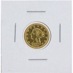 1853 $2 1/2 Liberty Head Quarter Eagle Gold Coin