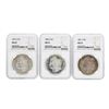 Image 1 : Set of 1879-S to 1881-S $1 Morgan Silver Dollar Coins NGC MS63