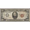 Image 1 : 1934A $20 Hawaii Federal Reserve Note WWII Emergency Note