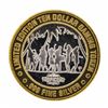 Image 2 : .999 Fine Silver Tropicana Las Vegas $10 Casino Limted Edition Gaming Token
