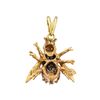 Image 2 : 14KT White and Yellow Gold 1.00ctw Diamond Bee Pendant