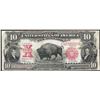 Image 1 : 1901 $10 Bison Legal Tender Note