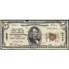 Image 1 : 1929 $5 Bank of America San Francisco CA National Currency Note CH# 13044