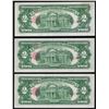 Image 2 : Lot of (3) Consecutive 1963A $2 Legal Tender STAR Notes