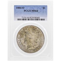 1884-O $1 Morgan Silver Dollar Coin PCGS MS64