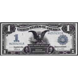 1899 $1 Black Eagle Silver Certificate Note