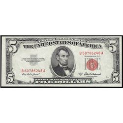 1953A $5 Legal Tender Note