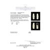 Image 3 : 14-18KT Yellow and White Gold 0.50ctw Diamond Clip Earrings