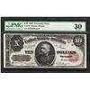 Image 1 : 1891 $10 Treasury Note Fr. 370 PMG Very Fine 30