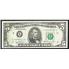 Image 1 : 1981 $5 Federal Reserve Note ERROR Partial Offset
