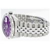 Image 5 : Rolex Mens Stainless Steel 0.70ctw Diamond Datejust Wristwatch