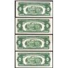 Image 2 : Lot of (4) 1953 $2 Legal Tender Notes