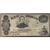 Image 1 : 1863 $50 The State of Louisiana Obsolete Note