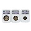 Image 2 : 1937 Great Britain (3) Coin Proof Set NGC PF64/PF65/PF66