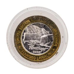 .999 Silver Flamingo Laughlin, Nevada $10 Casino Limited Edition Gaming Token