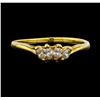 Image 1 : 14KT Yellow Gold 0.40ctw Diamond Ring