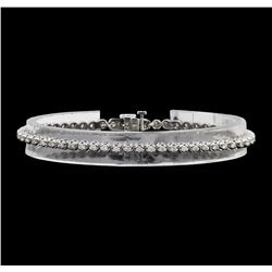 14KT White Gold 1.50ctw Diamond Tennis Bracelet