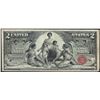 Image 1 : 1896 $2 Educational Silver Certificate Note