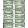 Image 2 : Set of 12 Different 1935A-1957B $1 Silver Certificate Notes Uncirculated