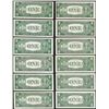 Image 2 : Set of 12 Different 1935A-1957B $1 Silver Certificate Notes Uncirculated