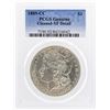 Image 1 : 1889-CC $1 Morgan Silver Dollar Coin PCGS Genuine XF Details