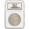 Image 1 : 1884 $1 Morgan Silver Dollar Coin NGC MS64