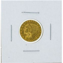 1914-D $2 1/2 Indian Head Quarter Eagle Gold Coin