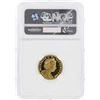 Image 2 : 2005 Isle of Man 1/5 Crown Himalayan Gold Coin NGC MS65