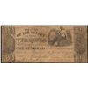 Image 1 : 1800's $100 The Bank of the Valley in Virginia Obsolete Note