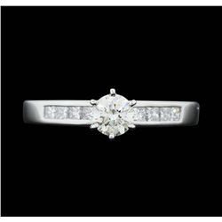 Platinum 0.97ctw. Diamond Wedding Ring