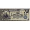 Image 1 : 1902 $10 PB Shenandoah Pennsylvania National Bank Note CH# 3143