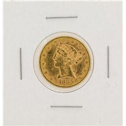 1885-S $5 Liberty Head Half Eagle Gold Coin