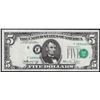 Image 1 : 1974 $5 Federal Reserve Note Offset Printing ERROR