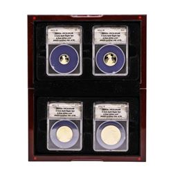 2011-W American Gold Eagle (4) Coin Proof Set ANACS PR70DCAM First Strike