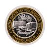 Image 1 : .999 Silver Flamingo Laughlin, Nevada $10 Casino Limited Edition Gaming Token